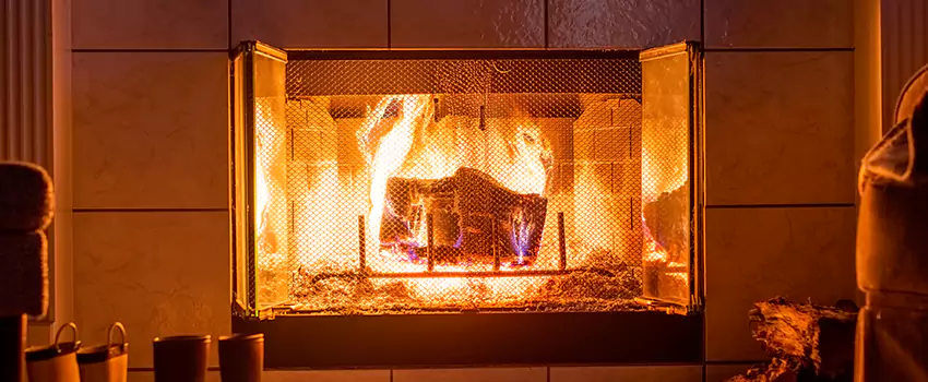 Mendota Hearth Landscape Fireplace Installation in Seymour, Indiana