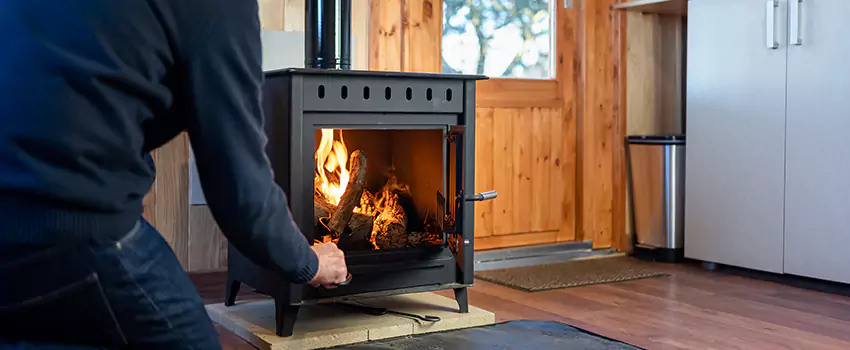 Open Hearth Wood Fireplace Installation in Seymour, IN